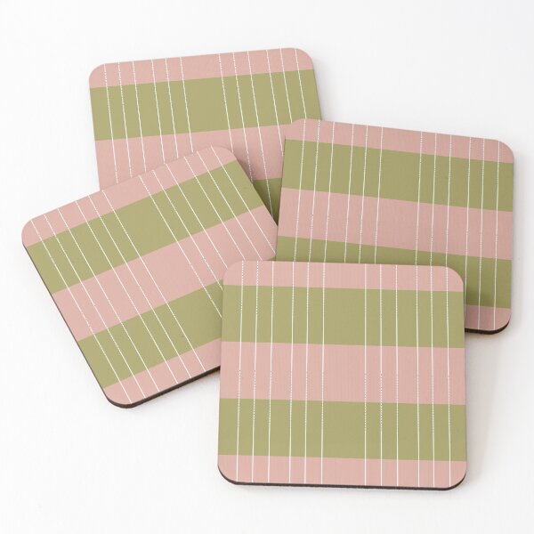 Item preview, Pink and Gold Dotted Stripes designed and sold by the-outfoxed.