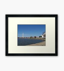Tidal Basin Framed Print