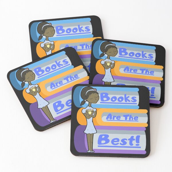 Item preview, Books are the Best (blue and purple) designed and sold by aboutthetshirt.