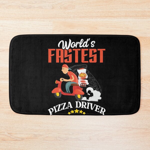 Item preview, World's Fastest Pizza Driver - Pizzeria Delivery Food Day designed and sold by Dressed For  Duty.