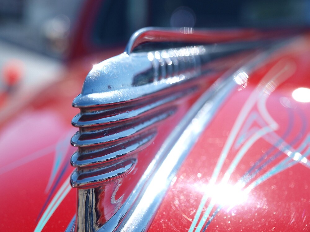"Classic Car Hood" by jcandy Redbubble