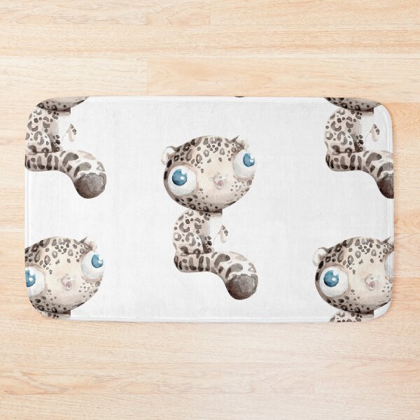 Item preview, Smol Snow Leopard designed and sold by Threeleaves.