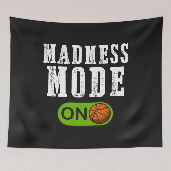 Item preview, Madness Mode On College March Basketball Madness Tournament designed and sold by hadleydesigns.