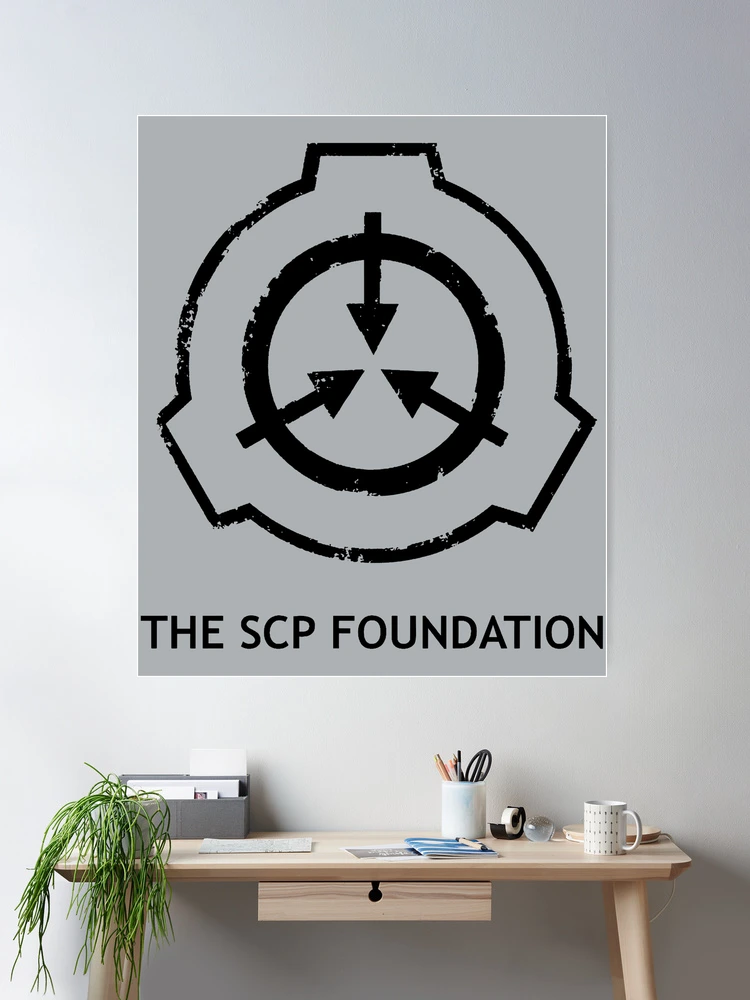 scp Foundation logo  Poster for Sale by Yu-u-Ta