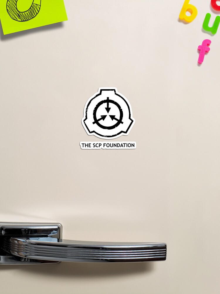 SCP Foundation logo white - Secure Contain Protect Sticker for Sale by  zachholmbergart