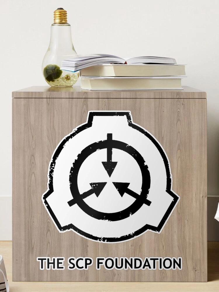 SCP Foundation logo white - Secure Contain Protect Sticker for Sale by  zachholmbergart