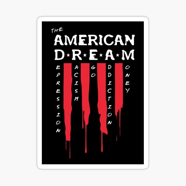 The American D.R.E.A.M. Sticker