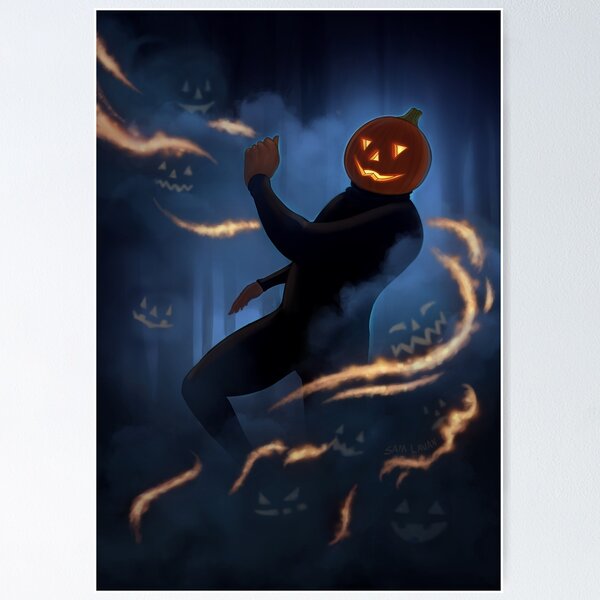 Item preview, Midnight Pumpkin Dance designed and sold by Sam Lavan.