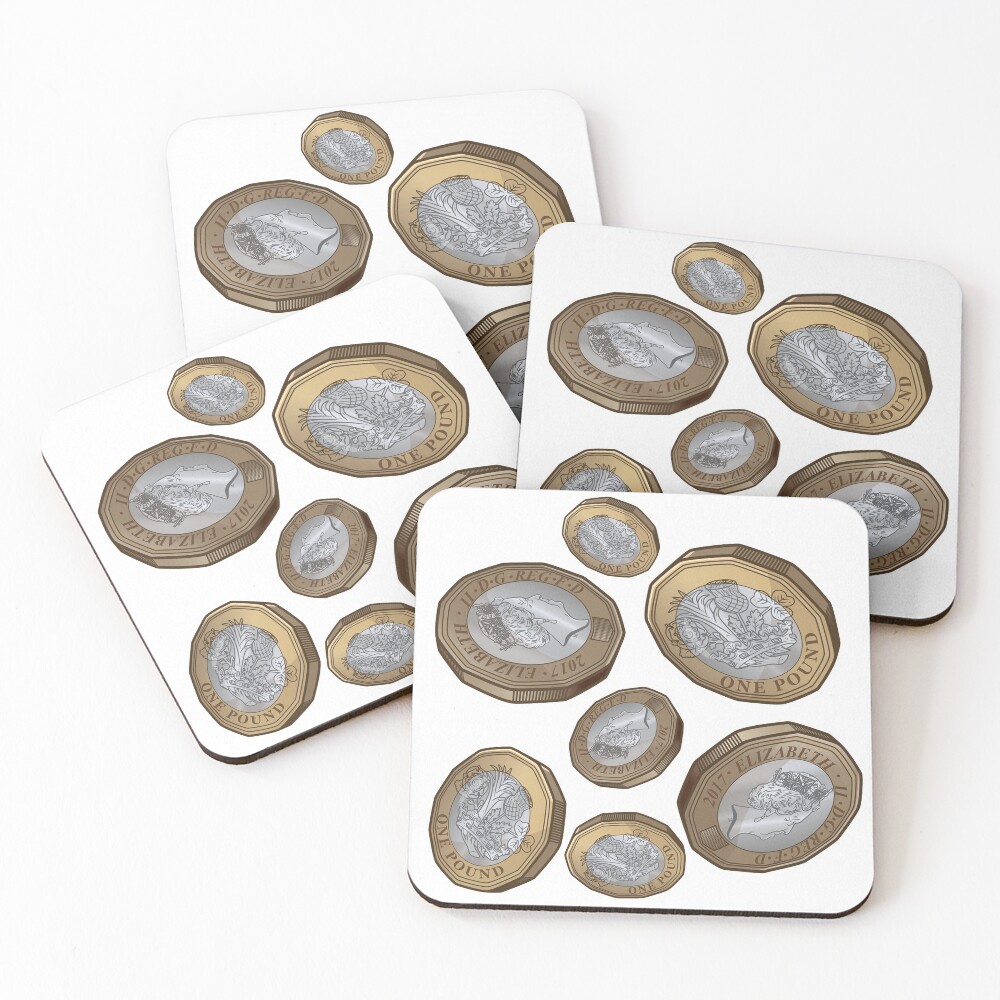 Item preview, Coasters (Set of 4) designed and sold by IceyDel.
