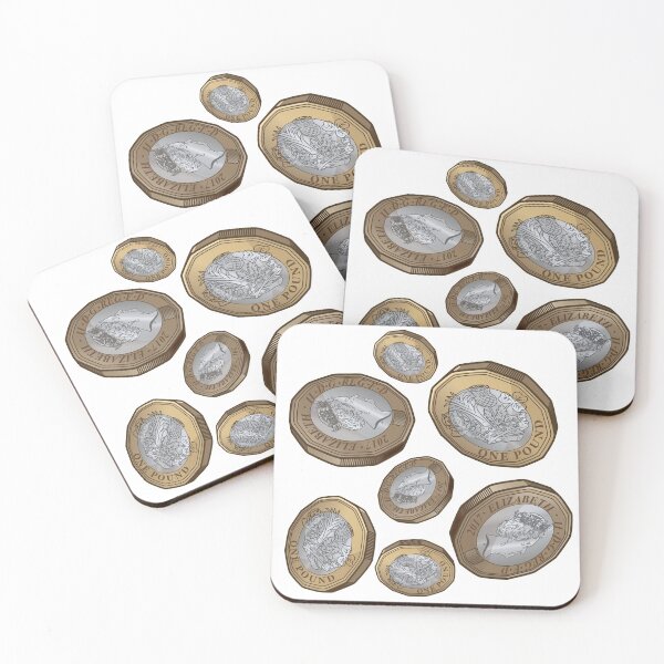 Item preview, Pound Coin Pattern designed and sold by IceyDel.