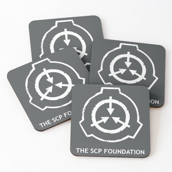 Item preview, SCP Foundation logo white - Secure Contain Protect designed and sold by zachholmbergart.