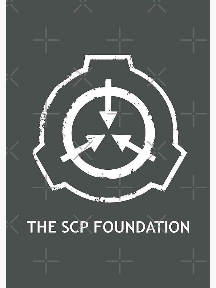 SCP Foundation logo white - Secure Contain Protect Sticker for Sale by  zachholmbergart