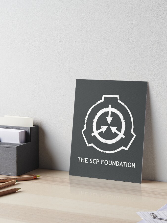 SCP Foundation logo white - Secure Contain Protect Sticker for Sale by  zachholmbergart