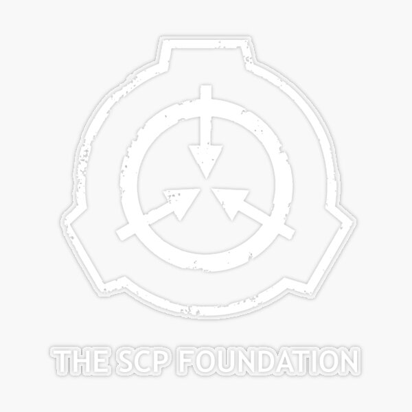 SCP Foundation logo white - Secure Contain Protect Sticker for Sale by  zachholmbergart