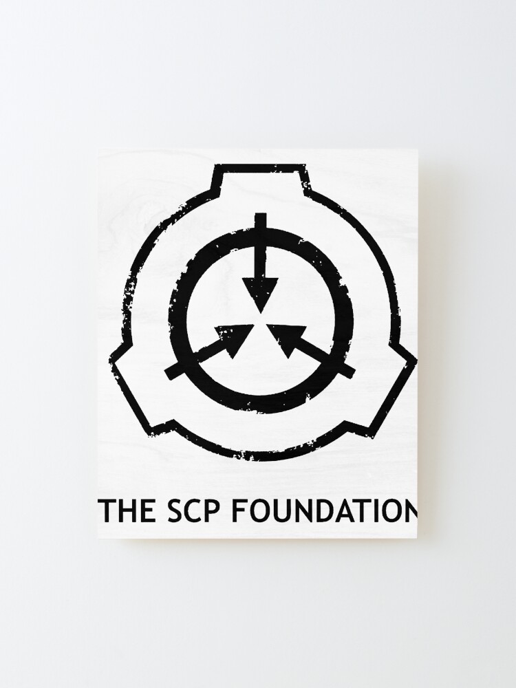 SCP Foundation Wood Sign Secure Contain Protect Wall Sign 