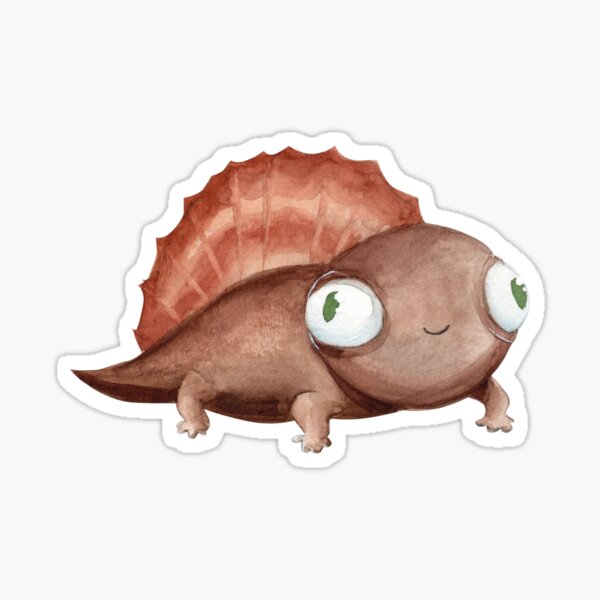 Item preview, Smol Dimetrodon designed and sold by Threeleaves.