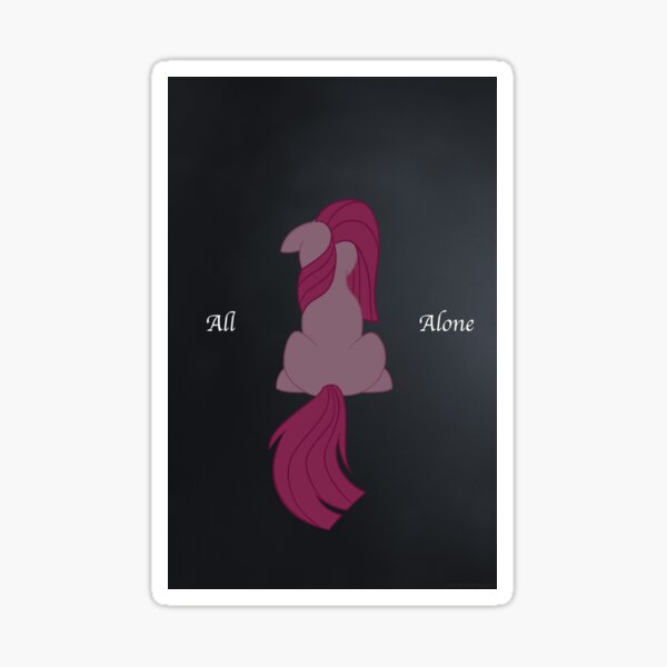 Sad Pinkamena Sticker