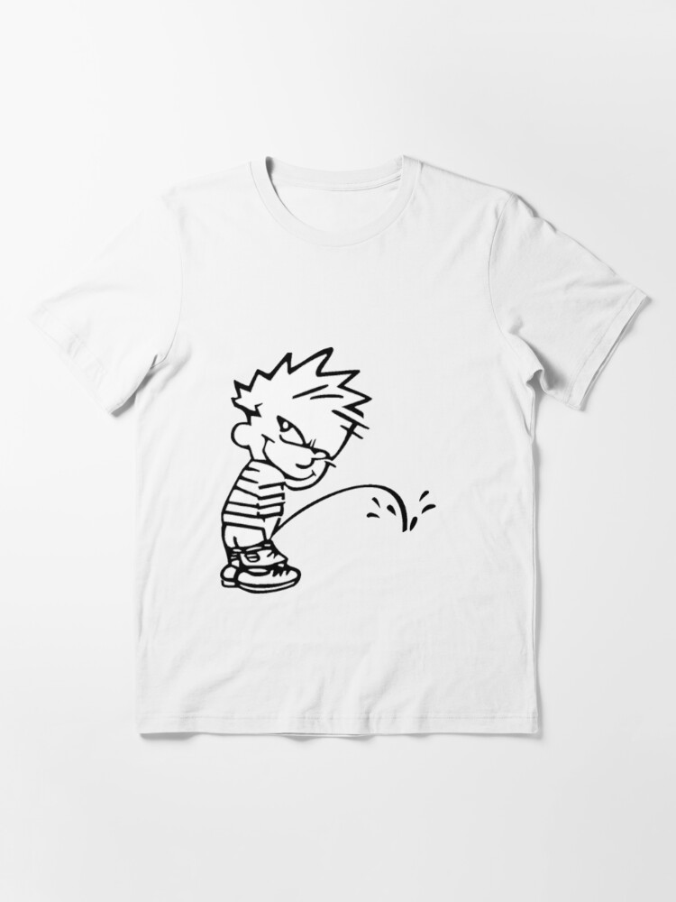 Calvin Peeing | Essential T-Shirt