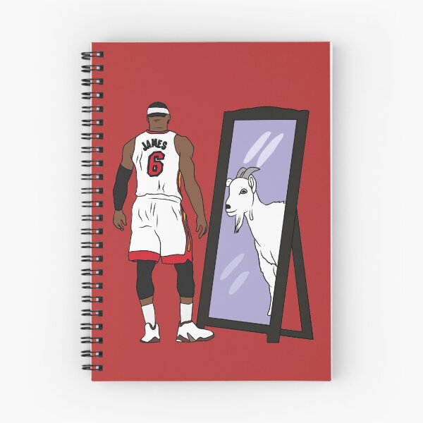 Item preview, LeBron James Mirror GOAT (Miami) designed and sold by RatTrapTees.