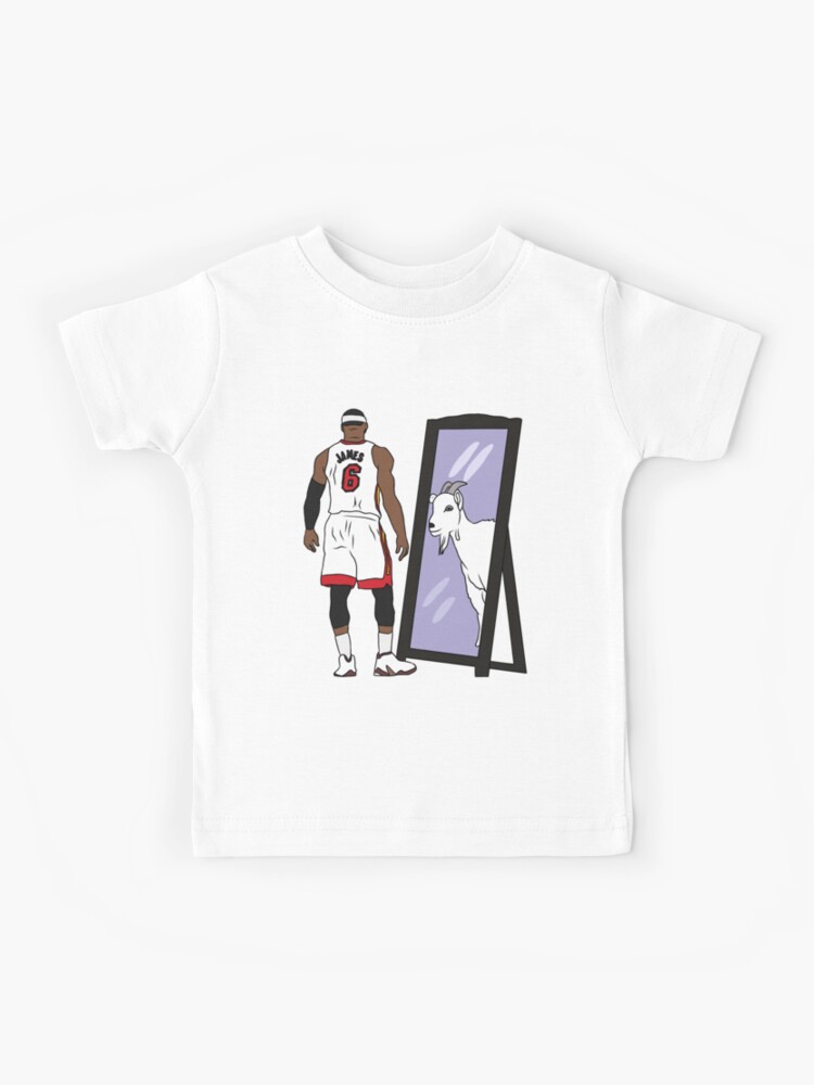 LeBron James Mirror GOAT (Heat) | Kids T-Shirt