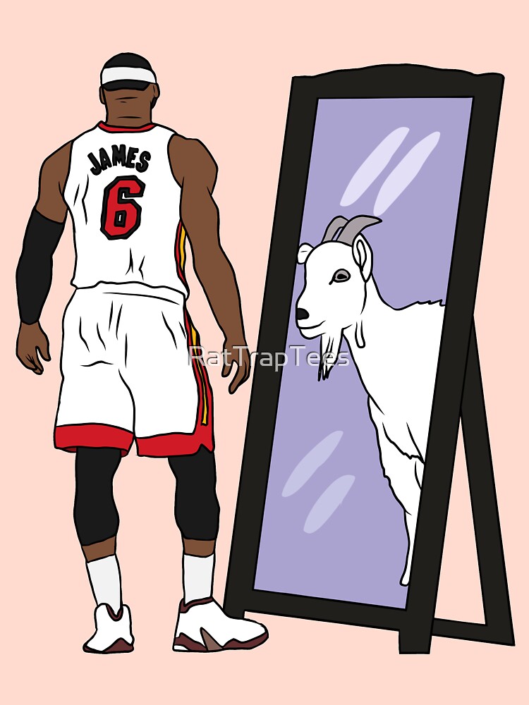 LeBron James Mirror GOAT, Basketball Classic Hoodie