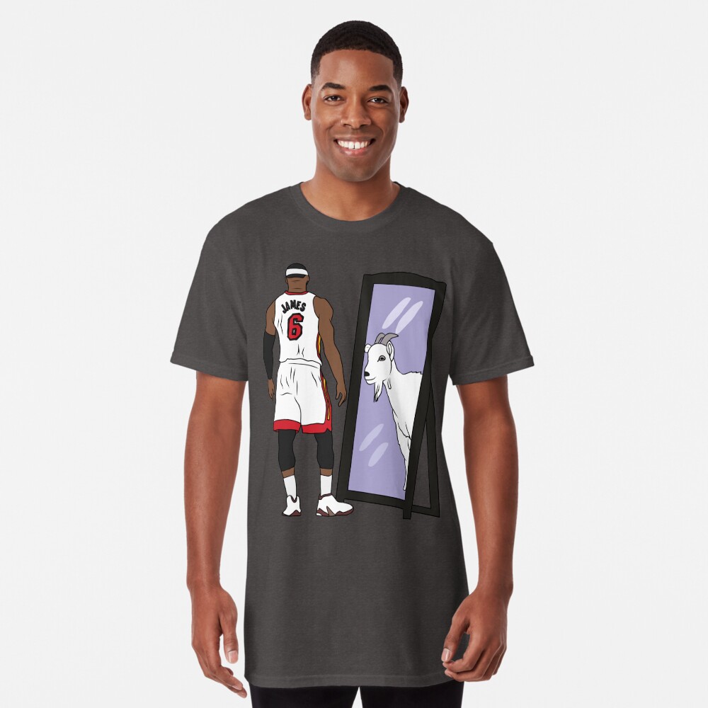 LeBron James Shirt Mirror Goat - Anynee