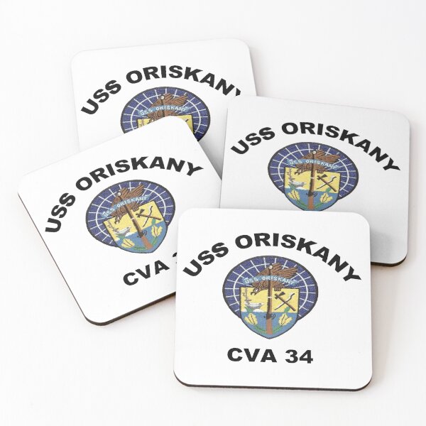 Item preview, Crest of USS Oriskany (CV/CVA-34) designed and sold by Nikki SpaceStuffPlus.