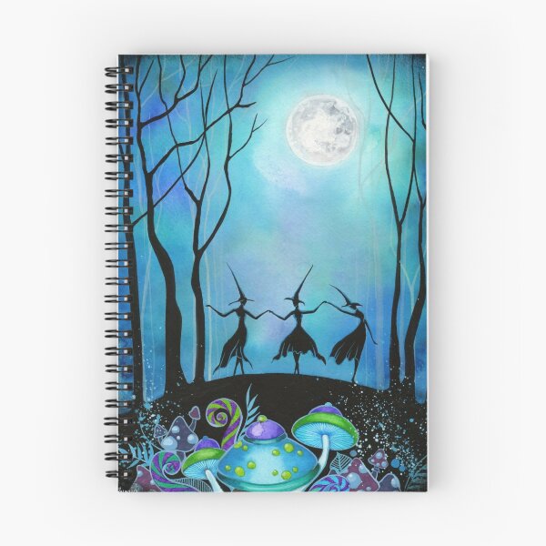 Item preview, Witches Dancing Under the Moon designed and sold by Annya Kai.