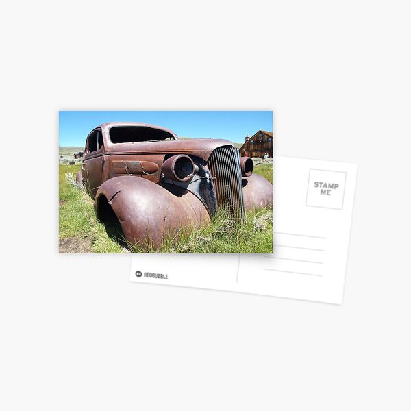 Abandoned at Bodie Postcard