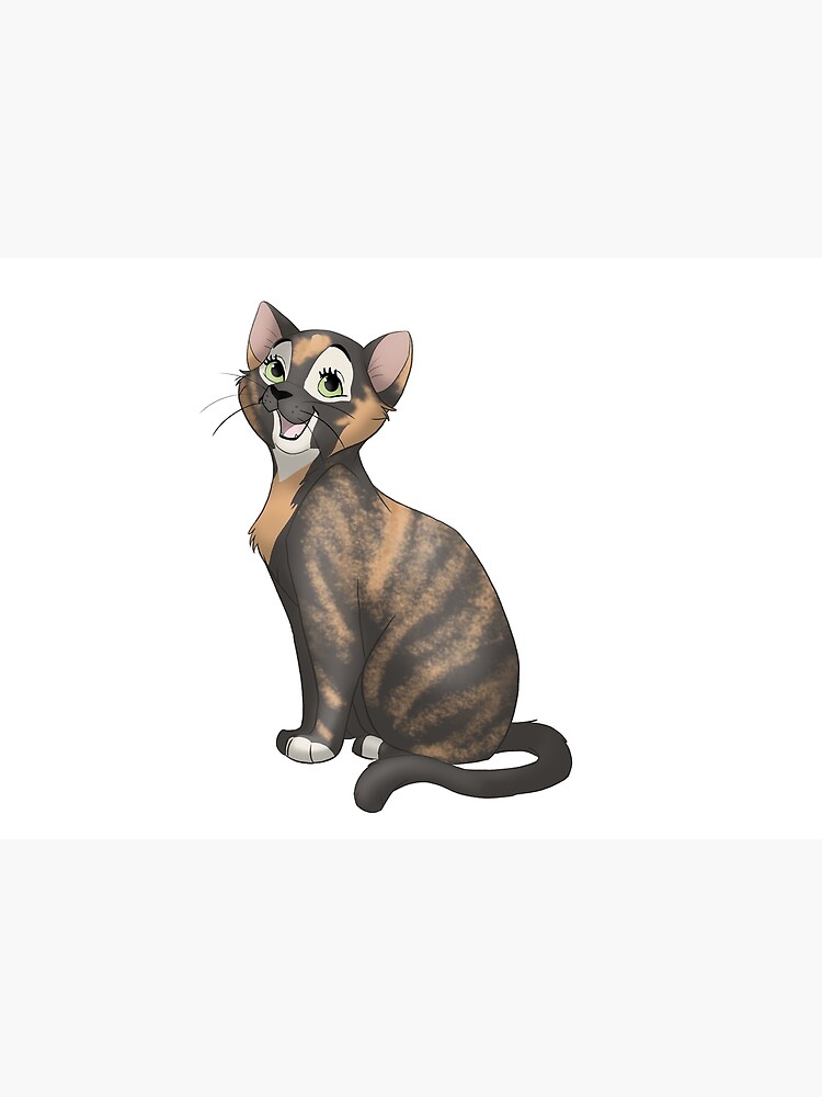 Chatty tortie cat by IsaBredt