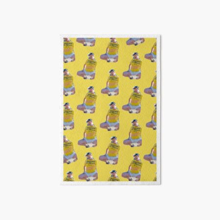 All Over Squat Art Board Print