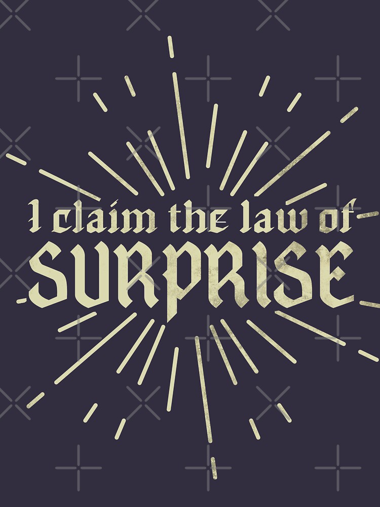 law of surprise