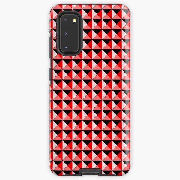 Rotes Dreieck Samsung Galaxy Hullen Redbubble