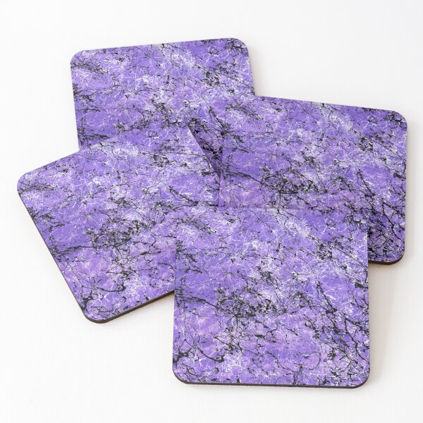 Item preview, Amethyst Reverse Marble Original Abstract Art designed and sold by BCSLight.