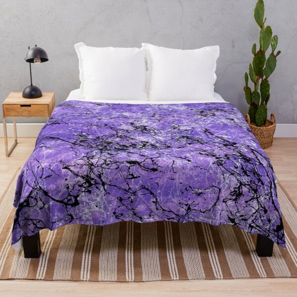 Item preview, Amethyst Reverse Marble Original Abstract Art designed and sold by BCSLight.
