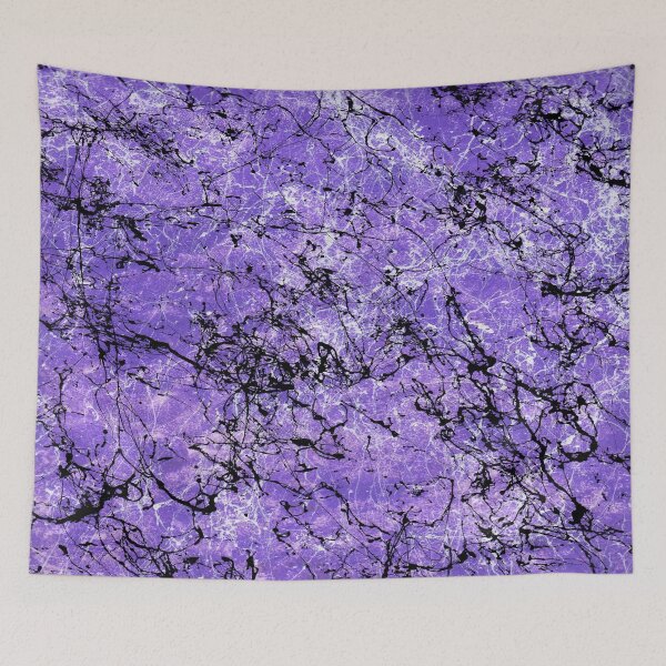 Item preview, Amethyst Reverse Marble Original Abstract Art designed and sold by BCSLight.
