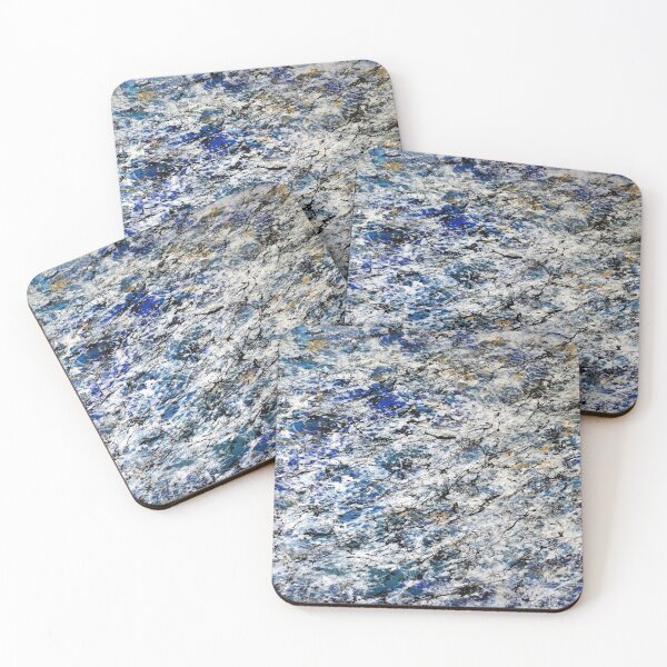 Item preview, Deep Blue Granite Original Abstract Art designed and sold by BCSLight.