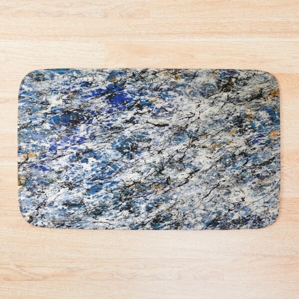 Item preview, Deep Blue Granite Original Abstract Art designed and sold by BCSLight.