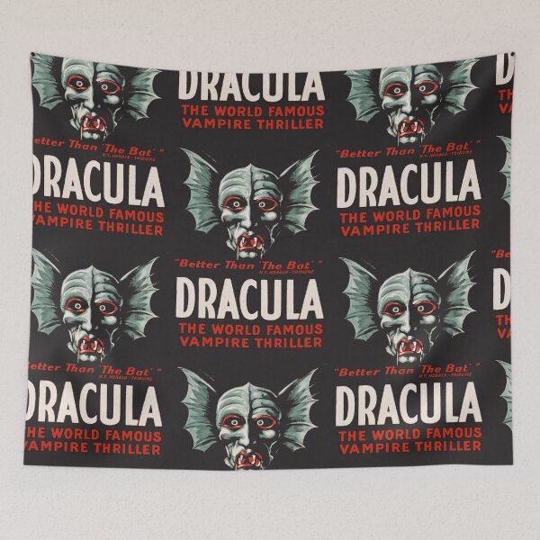 Item preview, vintage Dracula poster designed and sold by Vintage Designs +.