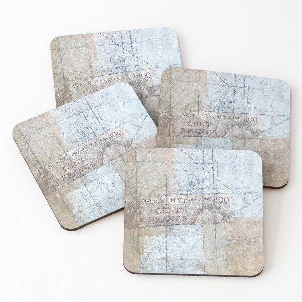 Item preview, Collage antiguo de papel francés / Obra original designed and sold by FuzzyHoney.