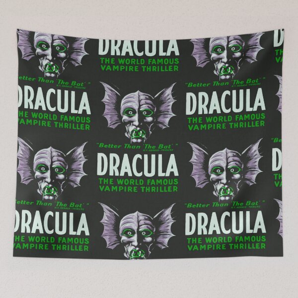 Item preview,  vintage Dracula poster designed and sold by Vintage Designs +.