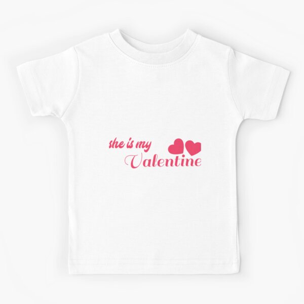 Happy Valentine S Day A Valentine Gift Kids T Shirt By Hebby Redbubble