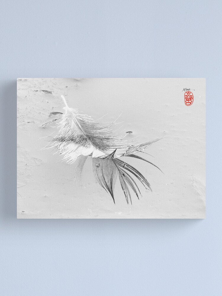 Alternate view of Spider on Ice Canvas Print