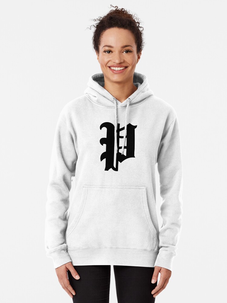 Lettering, The Letter D, Old English font' Unisex Hoodie