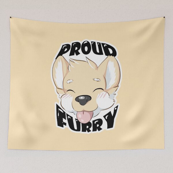 Aperçu de l'œuvre Fier Furry créée et vendue par chibishirts.