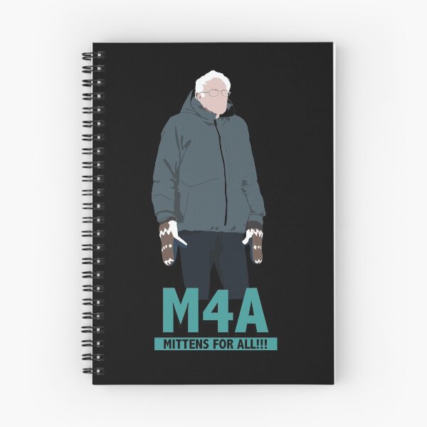 Item preview, Bernie Sanders M4A Mittens For All designed and sold by Hevding.