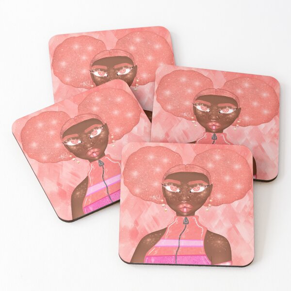 Item preview, Afro Space Buns designed and sold by AfrodisiacArts.