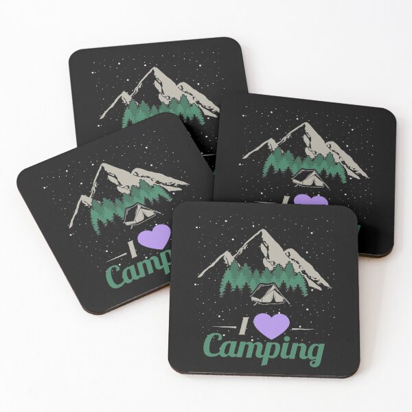 Item preview, I Love Camping Funny Summer Outdoor Nature Gift designed and sold by simplytldr.