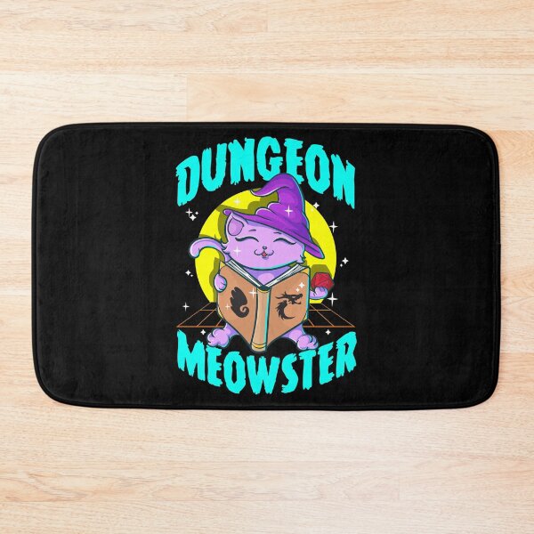 Item preview, Cute & Funny Dungeon Meowster Gamer Cat Pun designed and sold by perfectpresents.