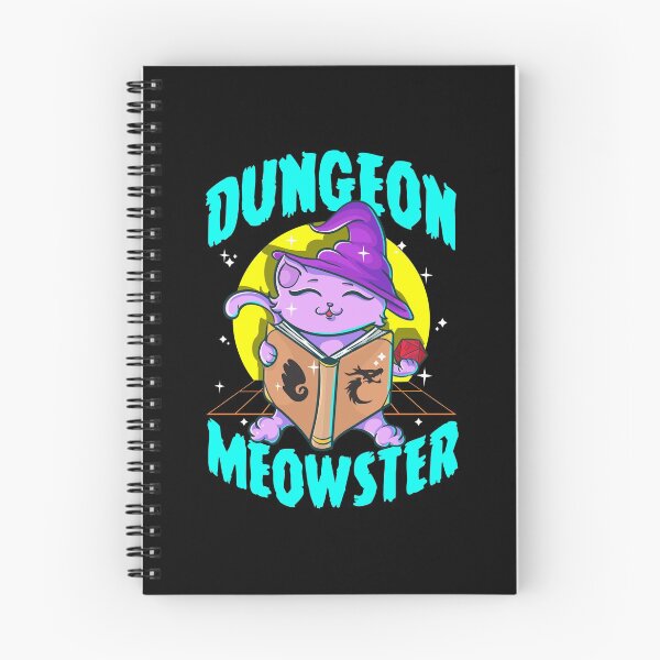 Item preview, Cute & Funny Dungeon Meowster Gamer Cat Pun designed and sold by perfectpresents.
